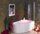 Акриловая асимметричная ванна, правая Mistral+ ножки 1700 x 1050 (PWA4T10ZN000000)