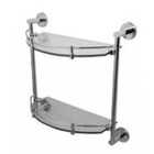 AM-PM Sense - Двойная стеклянная полка для ванной комнаты, 35х35 см
